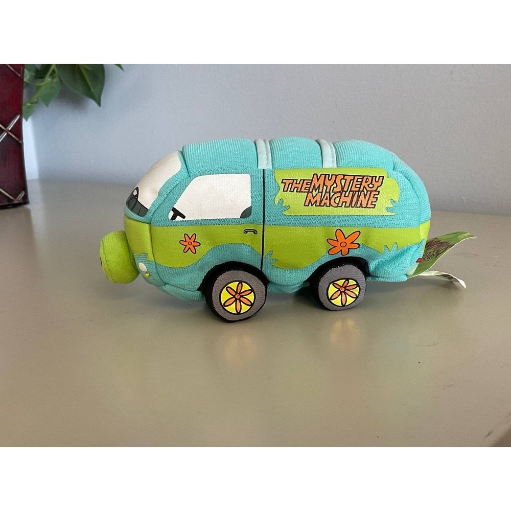 SCOOBY DOO‎ THE MYSTERY MACHINE VAN 10" PLUSH Toy Factory THK14